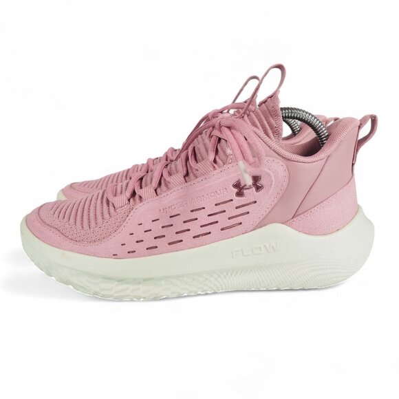Under Armour UA Flow Breakthru 5 Lux Basketball Women's 8.5 Pink 3028342-600 - Picture 2 of 10